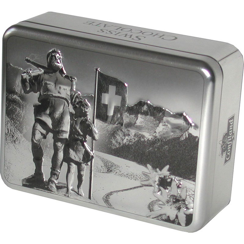 Boîte métal plate 95g