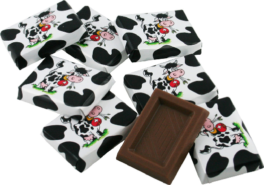 Gamme « Vache », produits Confiland